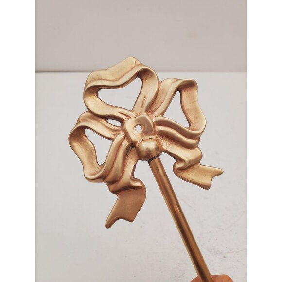 vintage Brass Wall Sconce Candle holder brass wall sconces candle sconces - Picture 7 of 10